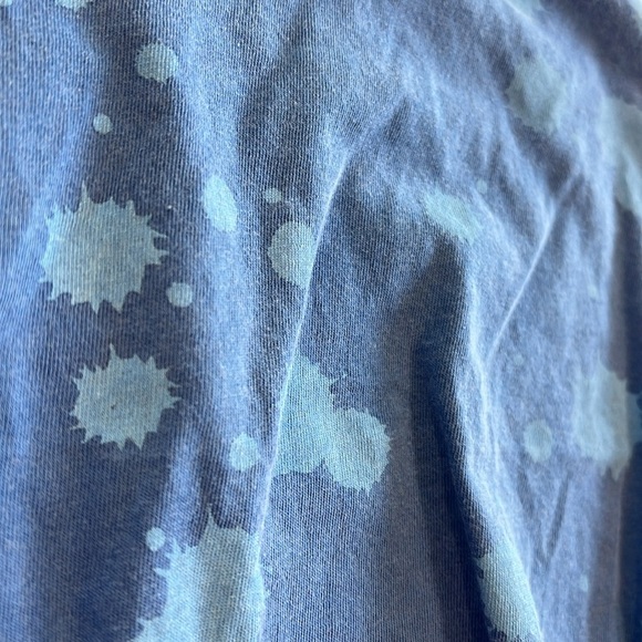 Joah love blue splatter romper - Picture 4 of 7